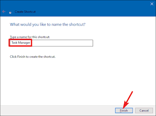 Cara Membuat Shortcut Task Manager