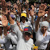 Mujeres marchan contra la represión en Venezuela