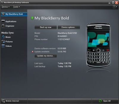 Download Blackberry Desktop Manager 7.1