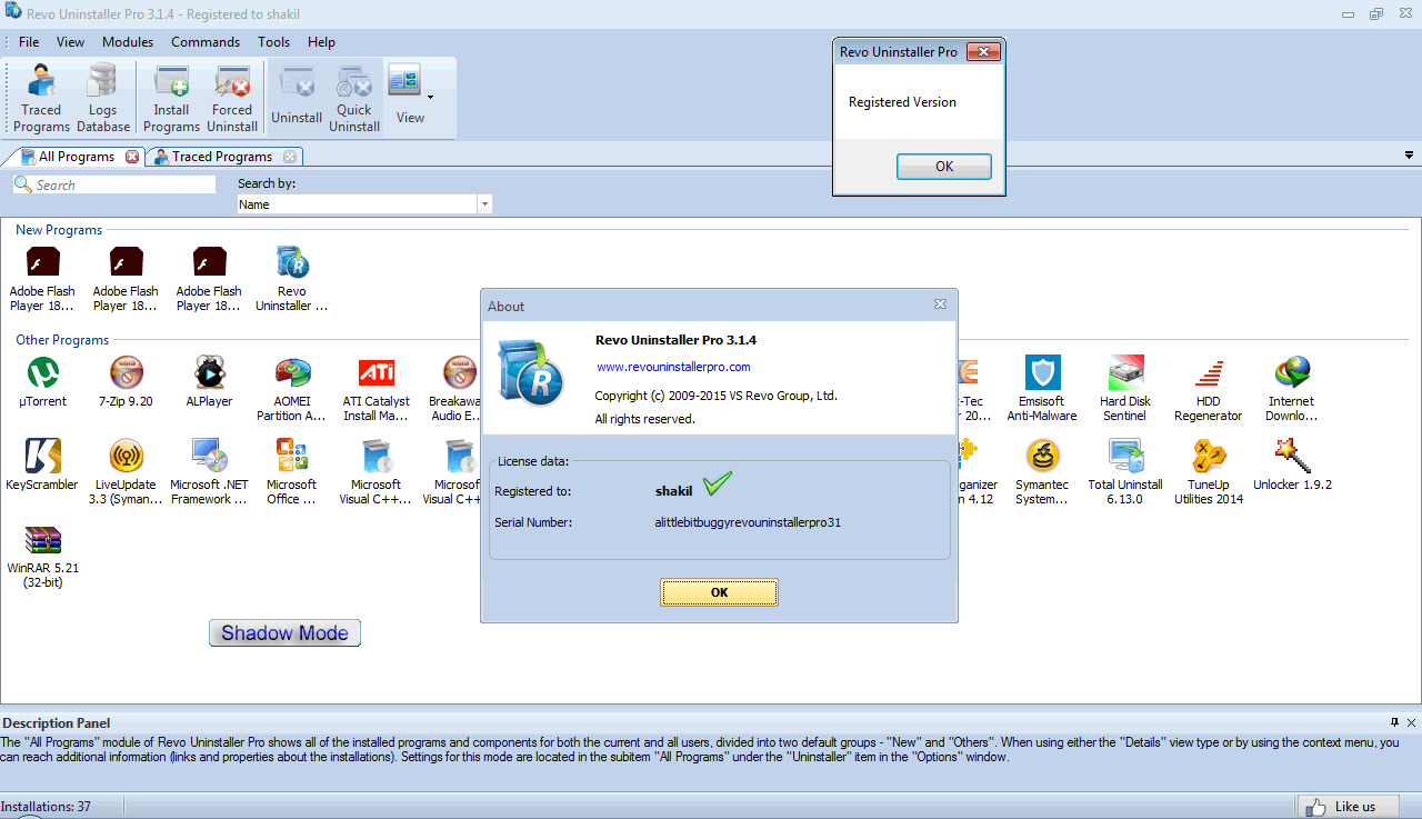 Revo Uninstaller Pro v3.1.4 Final (32/64-bit) - Full ...