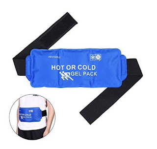 MARNUR Body Hot Cold Gel Pack Reusable Heat Pad Flexible Cold Wrap for Back Knee Waist Shoulder Ankle Alleviate Joint Injury Pain Relief and Relaxation Hot Cold Therapy