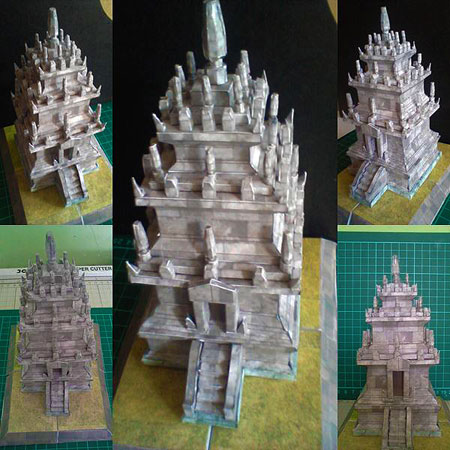 Cangkuang Temple Papercraft