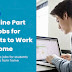 part time work from home jobs
