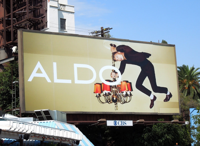 Aldo Shoes ceiling billboard F2 2012