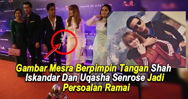 Gambar Mesra Berpimpin Tangan Shah Iskandar Dan Uqasha 