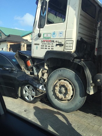 Photo: Terrible Accident at Lekki Phase I