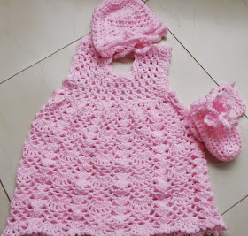 Sweet Nothings Crochet free crochet pattern blog, free crochet pattern for baby dress