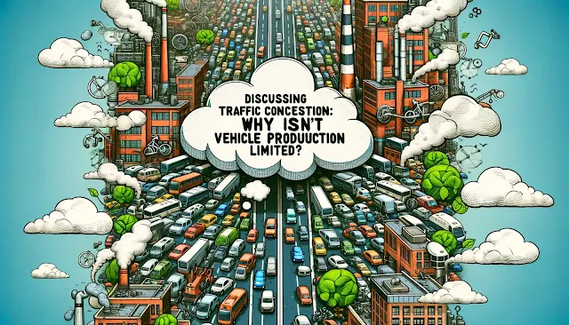 Ngobrolin Soal Kemacetan Lalu Lintas: Kenapa Produksi Kendaraan nggak Dibatasi?
