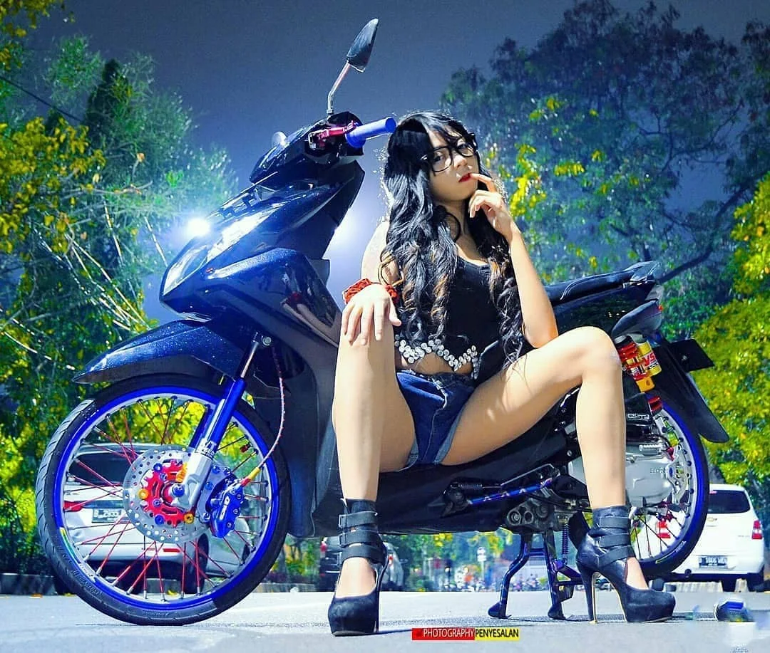 biduan racing, cewek modifikasi, model jalanan, gadis racing