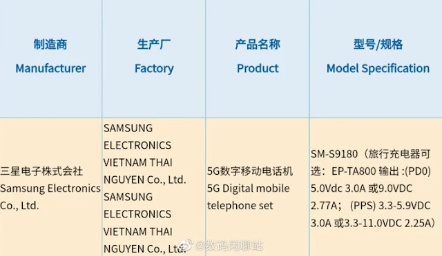 حصل هاتف Galaxy S23 Ultra من سامسونج على أول موافقة تنظيمية