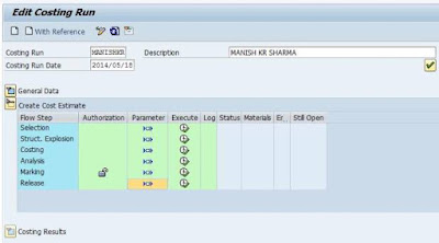 Automation of Standard Cost Estimate (CK40N)