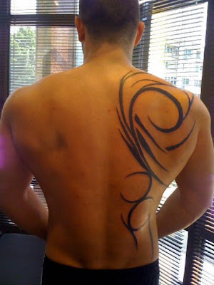 tribal tattoos on back. LOWER BACK TRIBAL BAND TATTOO