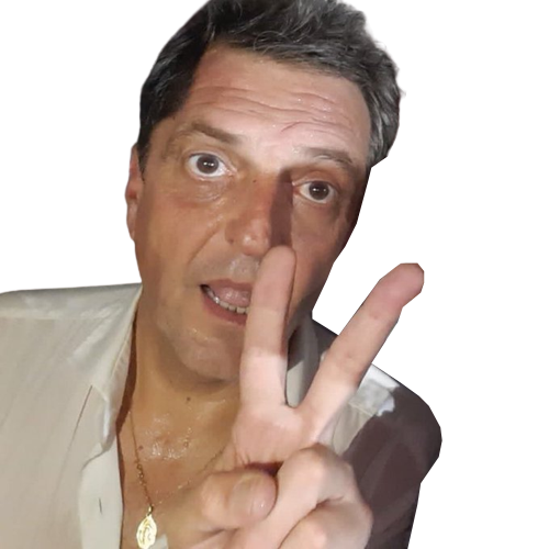 Sergio Massa png vagonettas