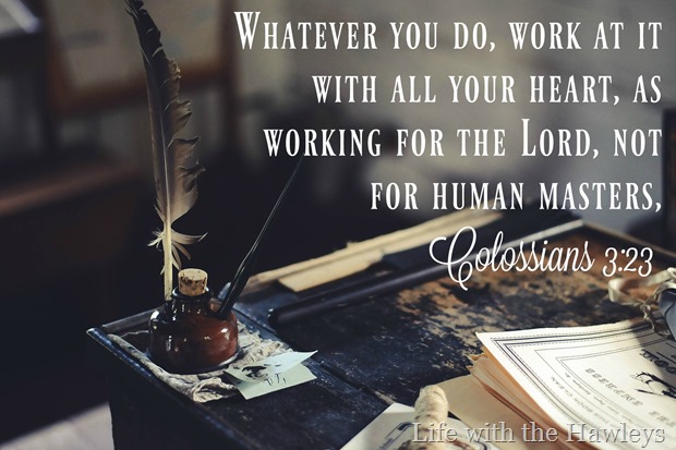 Colossians 3-23