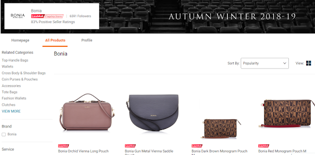 Bonia, Bonia Store, Jenama, Jenama Bonia, Brand, Lazada Malaysia, 2018, Shopathon Sale, Beg, Beg Tangan, Purse, Tote Beg, Shoulder Bags, 2018, Lazada Shopathon Blogger Contest, 