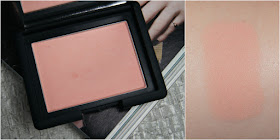 nars sex appeal powder blush review swatch soft peach matte finish subtle brightening perfect pale skin