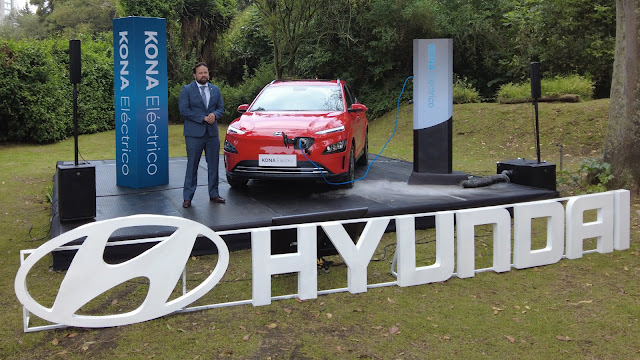 Hyundai Kona eléctrico 2022 Ecuador Fayals
