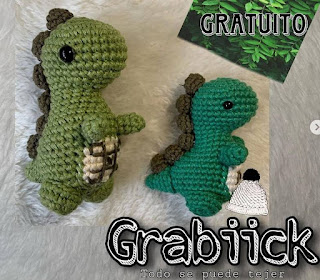 PATRON GRATIS DINOSAURIO AMIGURUMI 57897