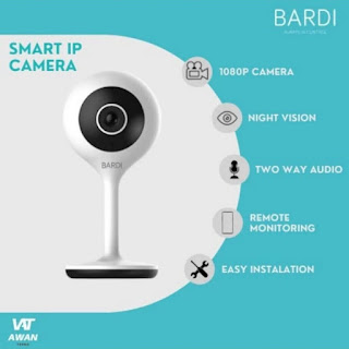Kamera CCTV Bardi Smart IP Camera Static 1080p HD IDR-IPC-STC WiFi