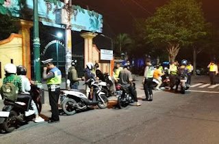 Operasi Cipta Kondisi Antisipasi Kejahatan Jalanan di Wilayah Polsek Mantrijeron