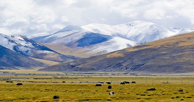 ​青藏鐵路沿途風光-唐古拉山