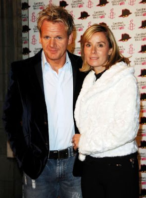 Chef Gordon Ramsay and wife of 12 years, Tana