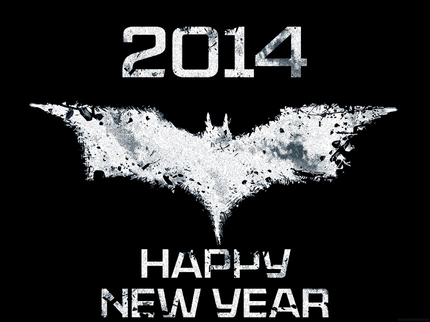 Batman Happy New Year 2014 Wallpaper