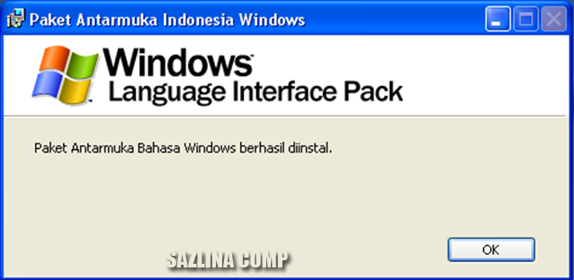 Cara merubah windows xp menjadi bahasa Indonesia