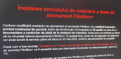 Filmbox+ nu va mai fi disponibil în România pentru abonare directă, ci doar prin intermediul furnizorilor de telecomunicații, internet și tv