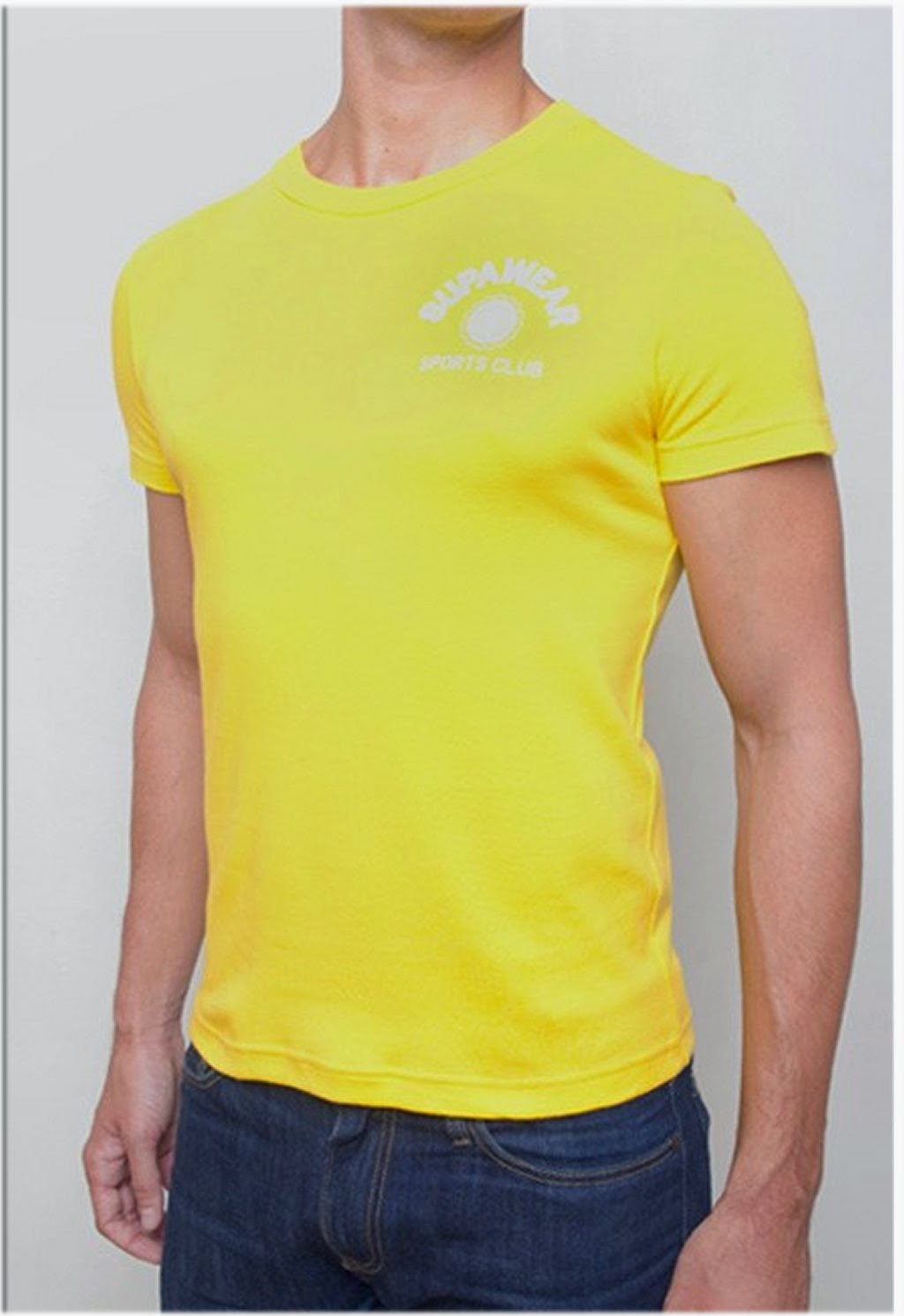 Supawear Sports Clue T-Shirt Yellow Cool4Guys