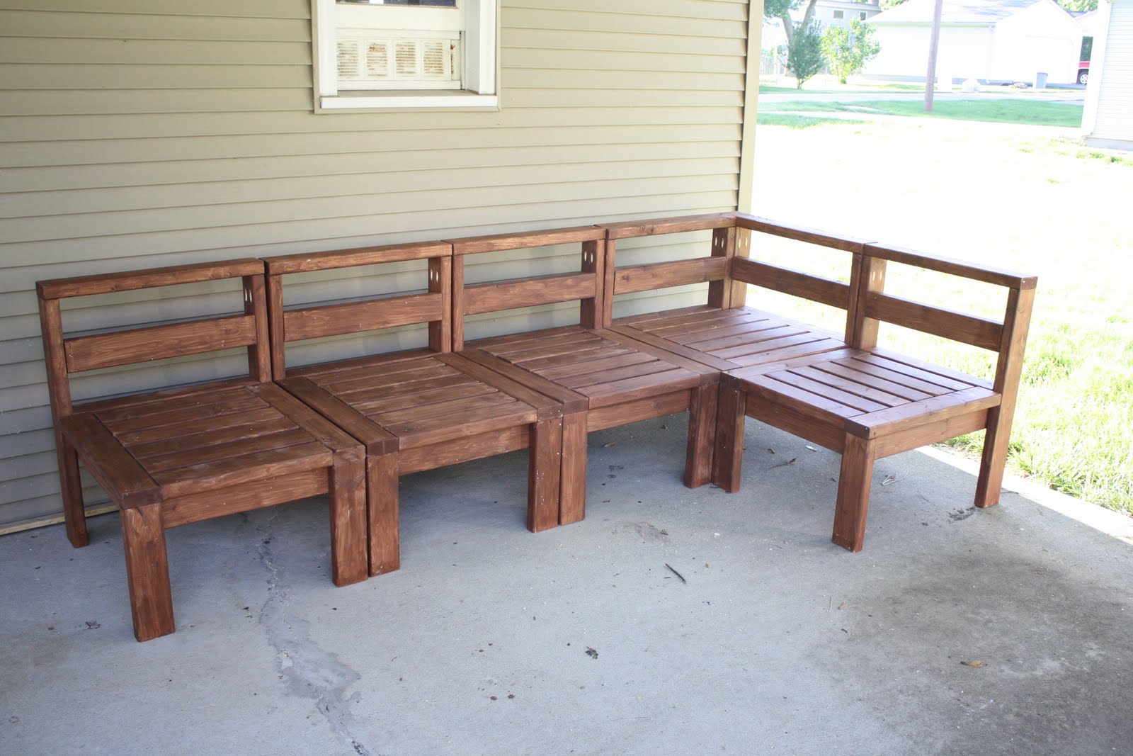 More Like Home: 2x4 Outdoor Sectional