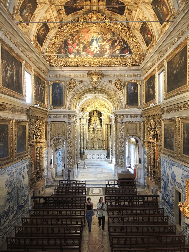 Lissabon: Museu Nacional do Azulejo , alias het tegelmuseum