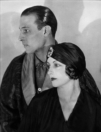 Rudolph Valentino & Natacha Rambova 1924