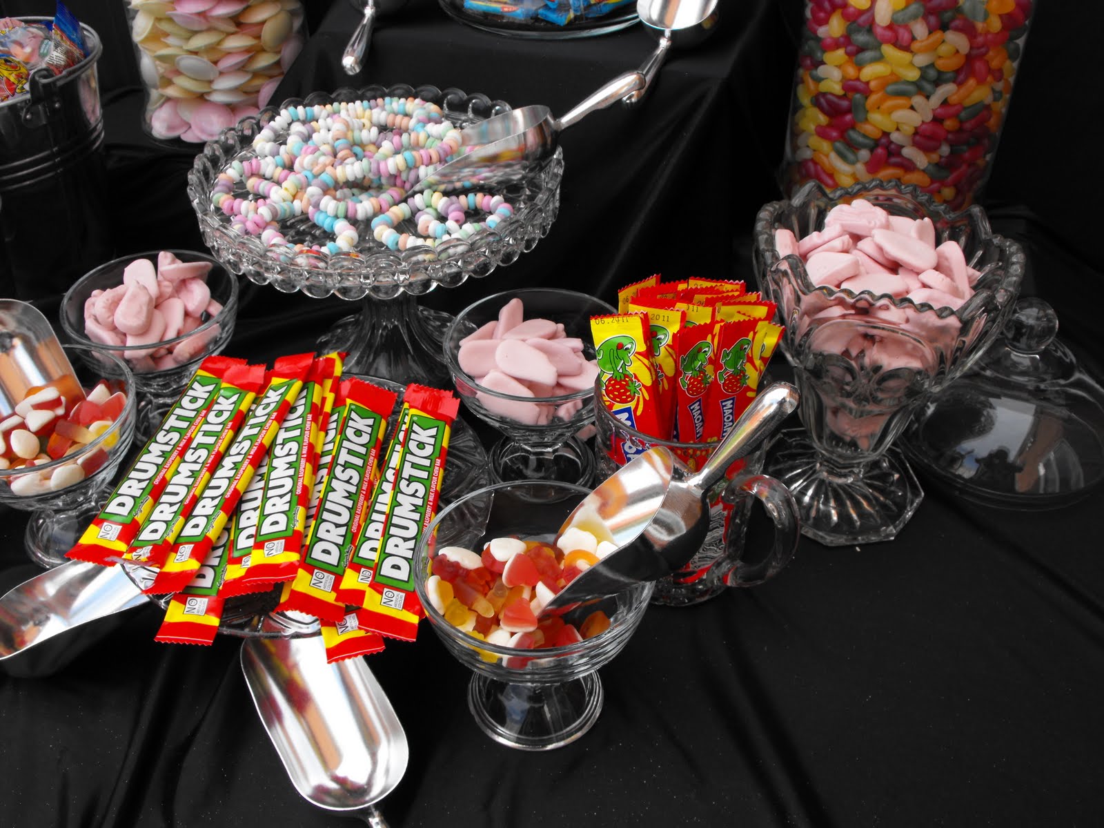 candy buffet photos