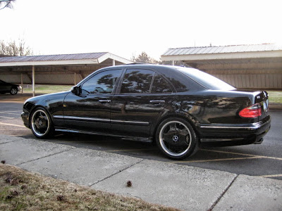 MercedesBenz Tuning Blog Mercedes W210 E55 AMG Black on Black