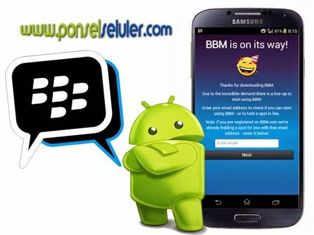 nama aplikasi bbm untuk android