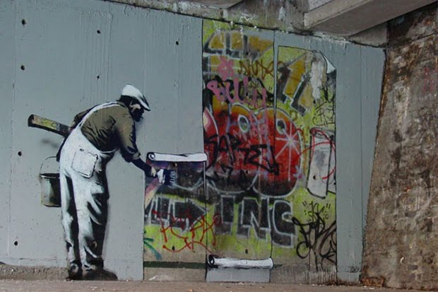 banksy robbo graffiti