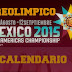PreOlímpico 2015 : Calendario de Partidos