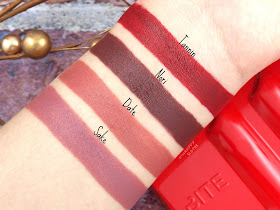 Bite Beauty | Holiday 2018 Four Little Bites Amuse Bouche Lipstick Set: Review and Swatches