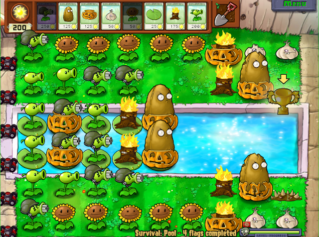 Formasi Plant VS Zombie