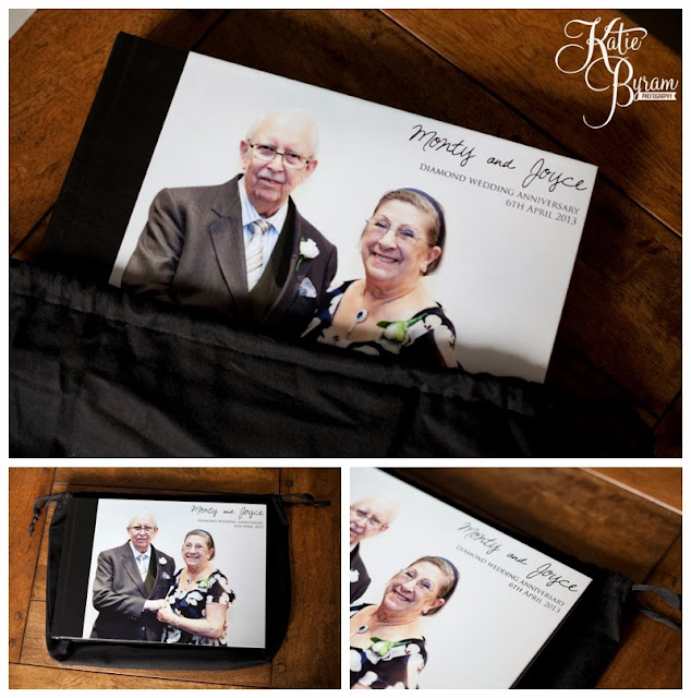 storybook wedding album, sim imaging, diamond wedding anniversary, katie byram photography