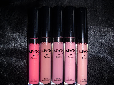 NYX Girls Round Lip Glosses