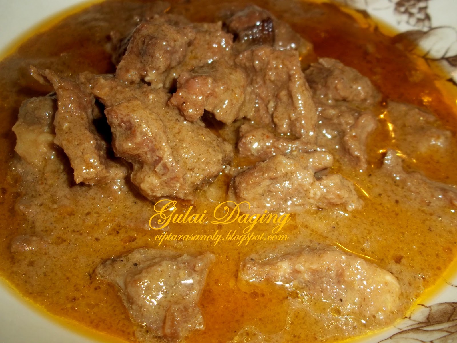 CiptaRasa Noly: GULAI DAGING