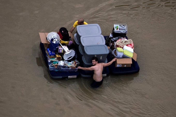 Mundo///Texas comienza recuento de los daños por 'Harvey'