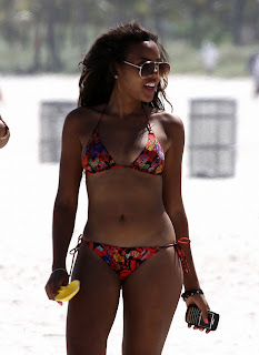 Angela Simmons hot bikini beach ebony Ladies Pics