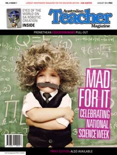 Australian Teacher Magazine 2012-07 - August 2012 | ISSN 1839-1206 | TRUE PDF | Mensile | Professionisti | Tecnologia | Educazione
Distributed monthly to government, Catholic and independent schools, in print and tablet formats, Australian Teacher Magazine is hugely relevant to all parts of the education sector.
As the No.1 source of spin-free news, Australian Teacher Magazine provides a real voice for more than 240,000 educators Australia wide, with a CAB audited printed distribution of 42,444 copies and a digital audience of 10,000 on iPad and Android.
Engaging and informative, the magazine provides balanced coverage on the issues affecting the sector and success stories direct from schools.
The tablet editions of Australian Teacher Magazine allow educators to refer back to previous editions time and again, and to access special content, including extended articles, videos and fact sheets.
Always leading the way, Australian Teacher Magazine was the nation's first education publication to introduce a free tablet edition, with every publication available on iPad, iPhone, iPod, Android Tablets and smartphones.
We engage with our readers. Our annual Education Survey reveals the thoughts and feelings of our community, both about the sector itself and their engagement with Australian Teacher Magazine.
Australian Teacher Magazine is not just No.1 for circulation, it is also the leader in providing relevant and informative content to educators across the nation. With a depth of targeted sections each month, the magazine provides an unrivalled read for the sector and thus a fabulous vehicle for advertisers. The inclusion of specific targeted lift-out magazines further enhances the relevance of Australian Teacher Magazine to educators.