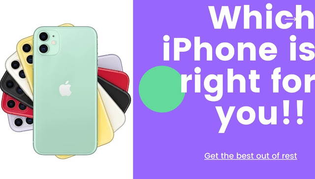 which iphone is right for you!!