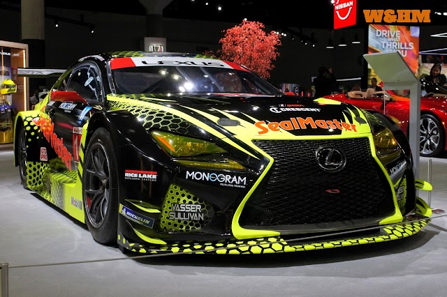 Lexus Flexes Its Muscle Showing the Race Car at 2022 Los Angeles Auto Show, #LAAS