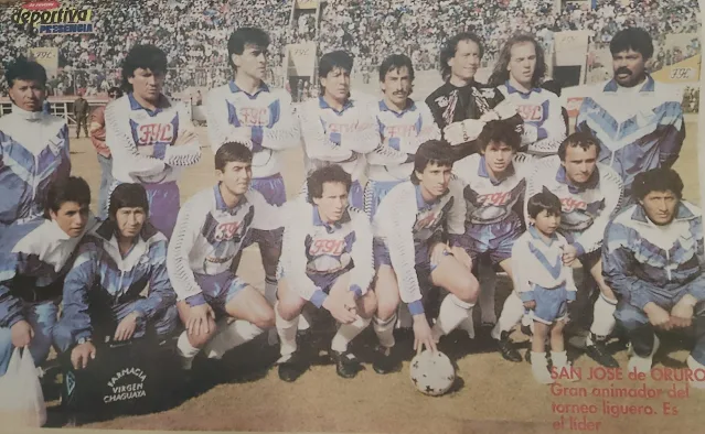 SAN JOSÉ, SUBCAMPEÓN 1992.