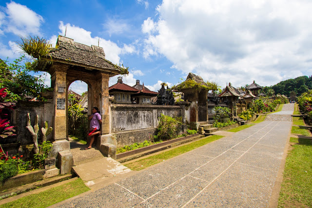 Villaggio tradizionale balinese di Penglipuran-Bali